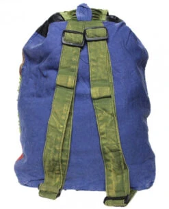 Hippie Rucksack Stone Washed, Cultbagz Flower 06