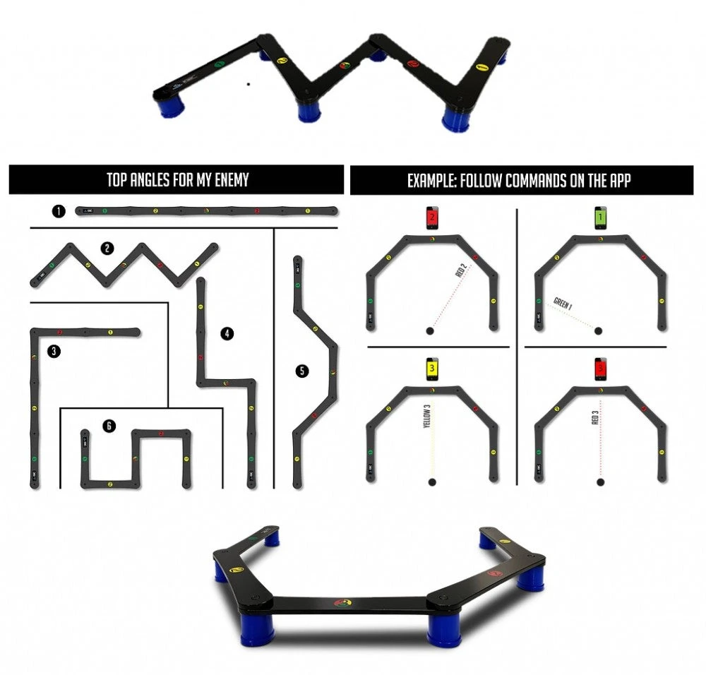 My Enemy Stickhandling Training Aid 1,68m, Equipment, Puck Control