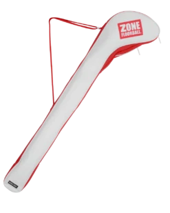 Schlägertasche Zone Floorball ALMIGHTY Weiss/rot Senior 92-104cm