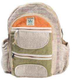 Rucksack Nepal Hand Made Cultbagz Orange Forehead