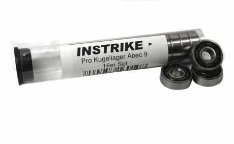 Instrike Kugellager ABEC 9 - 16er Pack 608zz