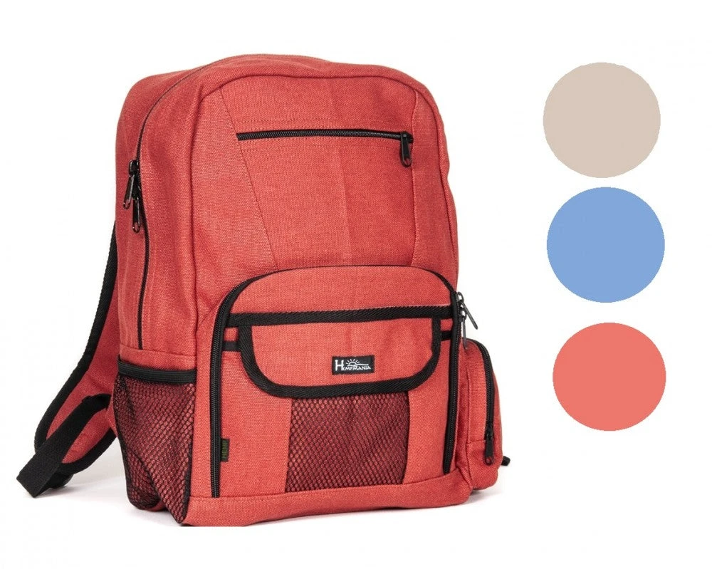 Rucksack Aus Hanf Von Hempmania Deluxe Hemp Gepolstert – Bild 2