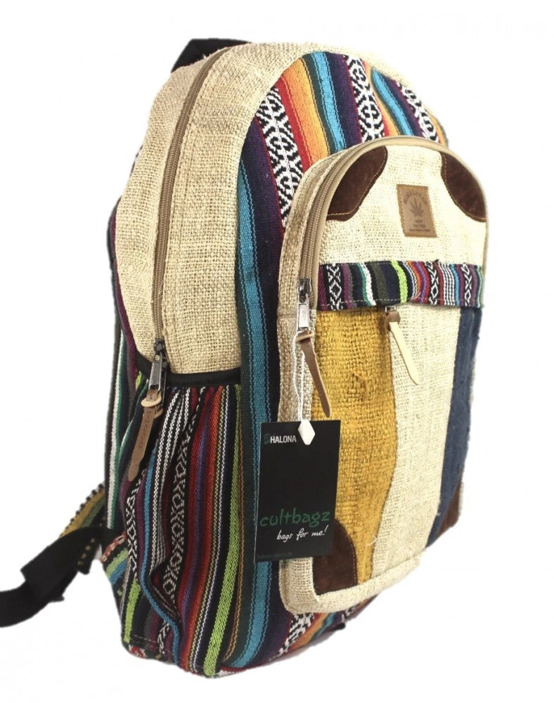 Rucksack Hemp Cultbagz Hanf Big Lines 04C