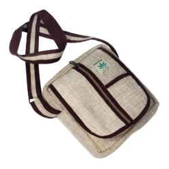 Hemp Single Strap Cross Body Bag Purse Cultbagz