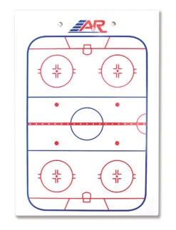 Eishockey Trainingstafel, Taktikboard - Coach Board 23x33cm