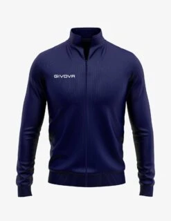 Givova Herren Jacke Shirt City New Sweatshirt Navy M