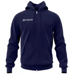 Kaputzen Jacke Felpa King Fleece Givova Marine L