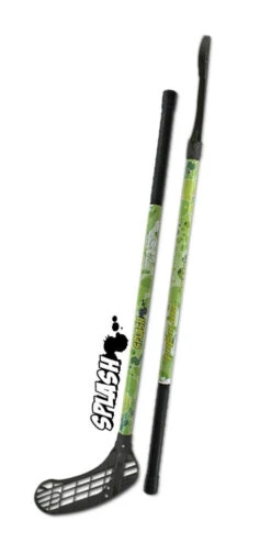 FFloorballschläger Junior 80 Cm Splash Grün Eurostick, Schwarze Schaufel