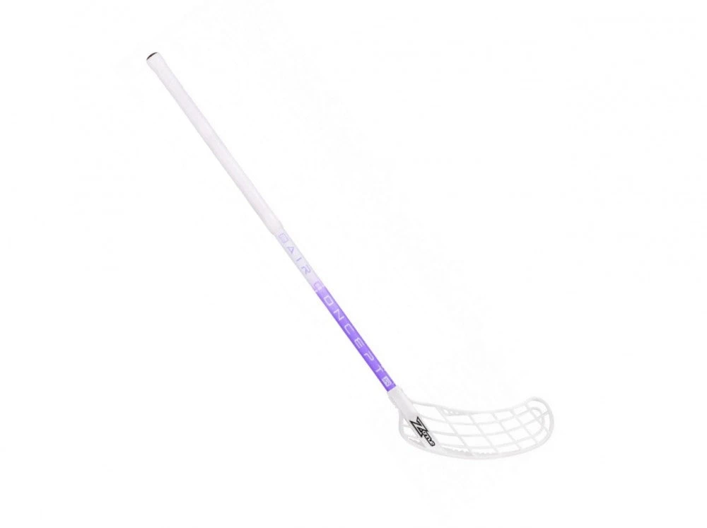 Floorballschläger Zone Force Air Junior Weiß/violett, 65cm/70cm/75cm – Bild 3