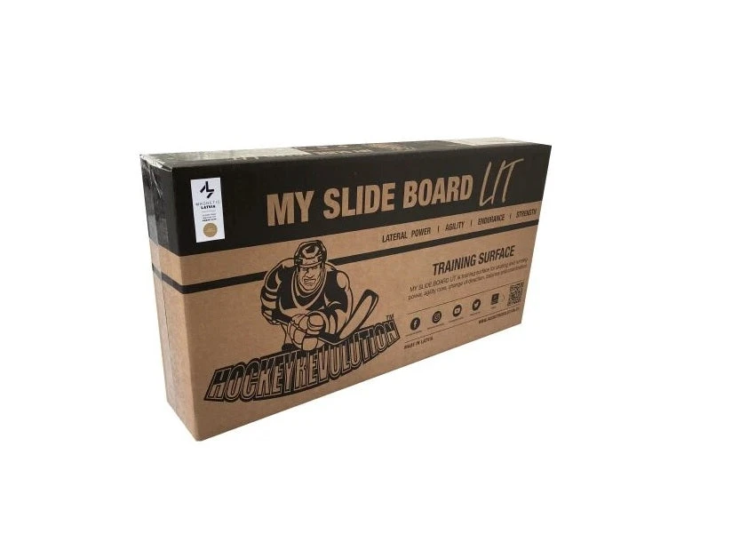 Slideboard Hockey | Eishockey My Slideboard LIT Hockeyrevolution 200x60cm – Bild 6